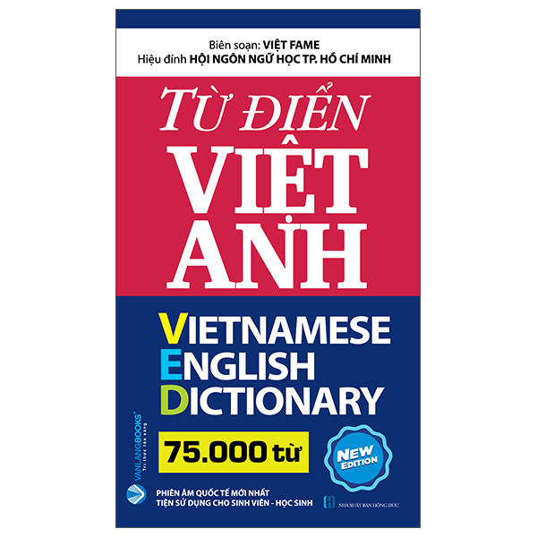 Tu Dien Viet Anh 75000 Tu (Tai Ban 2025)