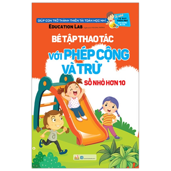 tư duy toán học hàn quốc - bé tập thao tác với phép cộng và trừ