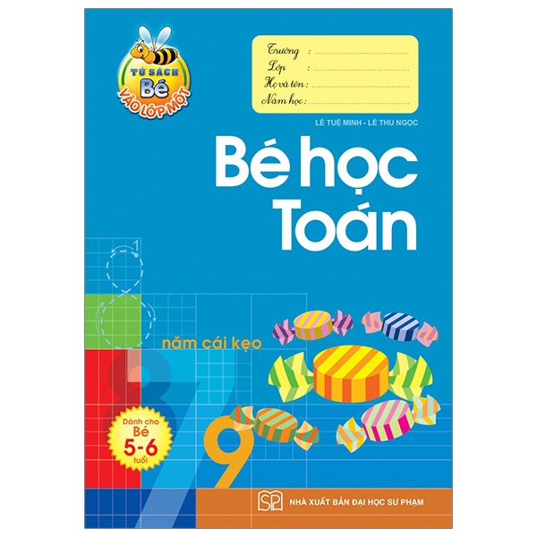 tủ sách bé vào lớp 1 - bé học toán