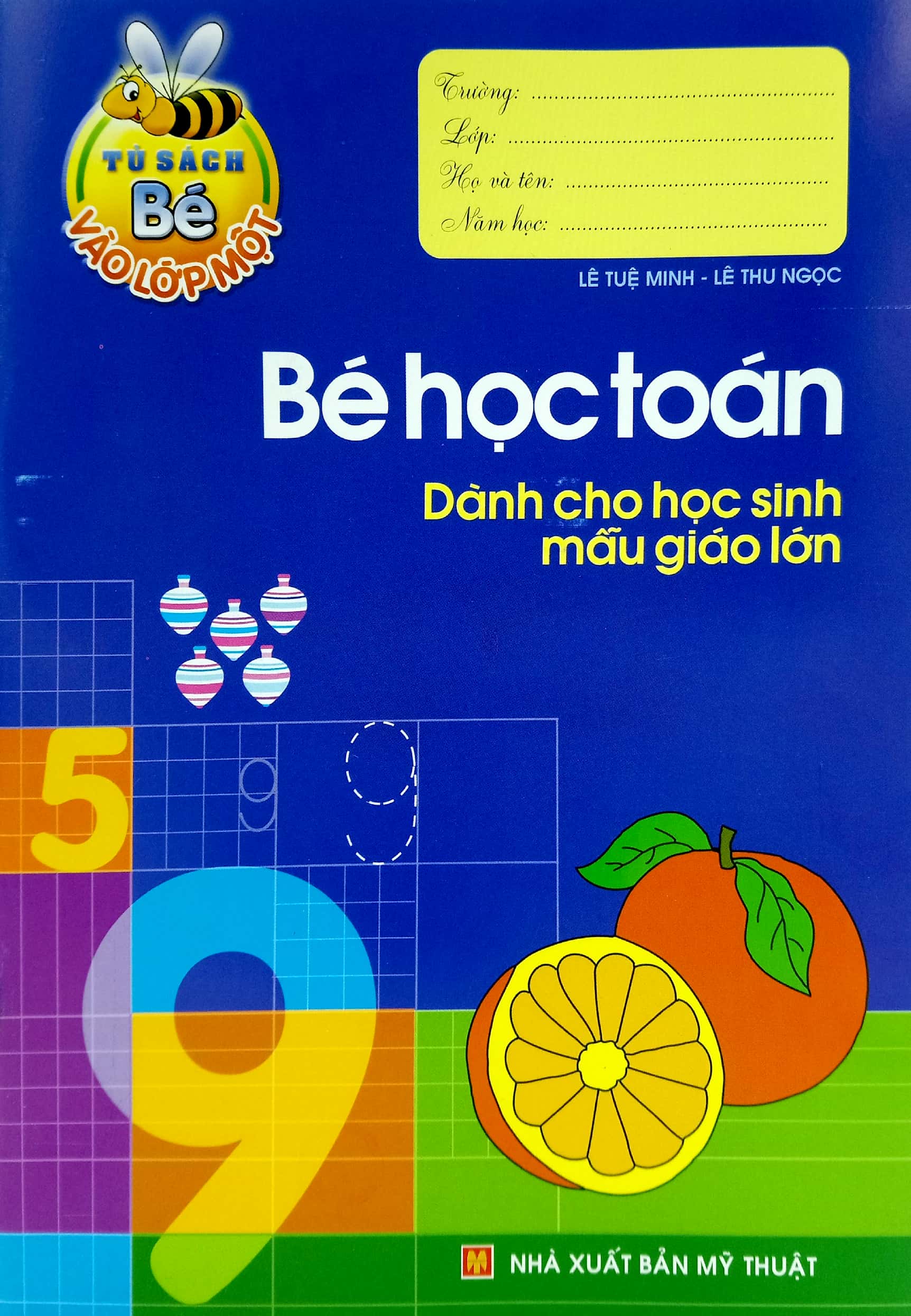 tủ sách cho bé vào lớp 1 - bé học toán dành cho học sinh mẫu giáo lớn