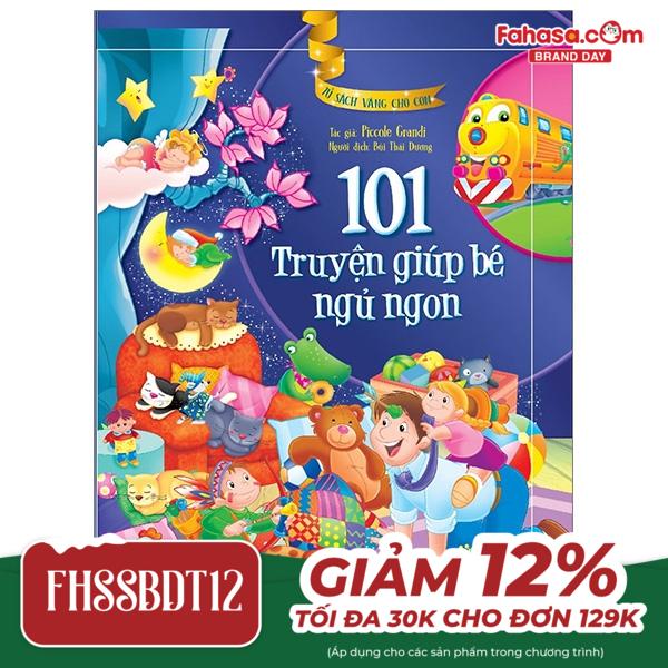 tủ sách vàng cho con - 101 truyện giúp bé ngủ ngon