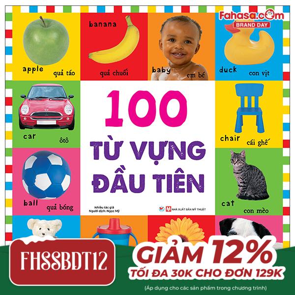 từ vựng đầu đời của bé - 100 từ vựng đầu tiên