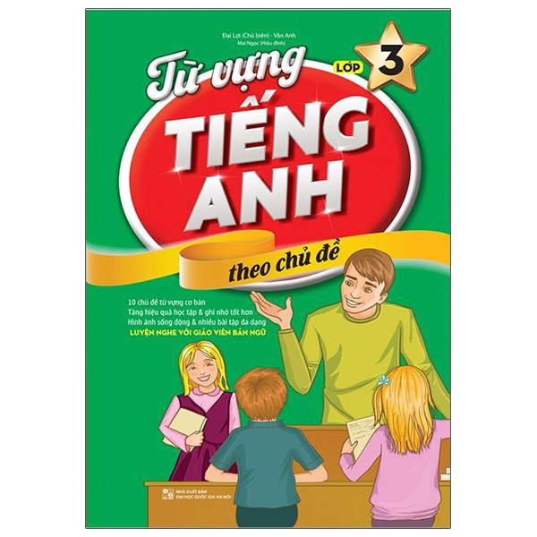 từ vựng tiếng anh theo chủ đề lớp 3