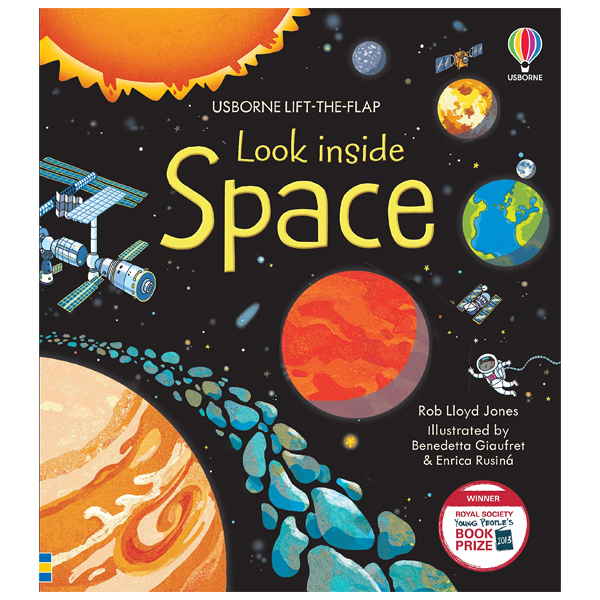 usborne lift-the-flap: look inside space