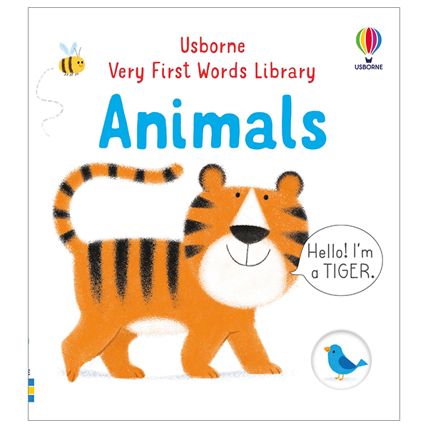 usborne very first words library: animals