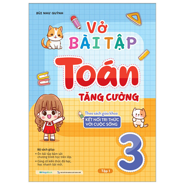 vở bài tập toán tăng cường 3 - tập 1 (theo sách giáo khoa kết nối tri thức với cuộc sống)