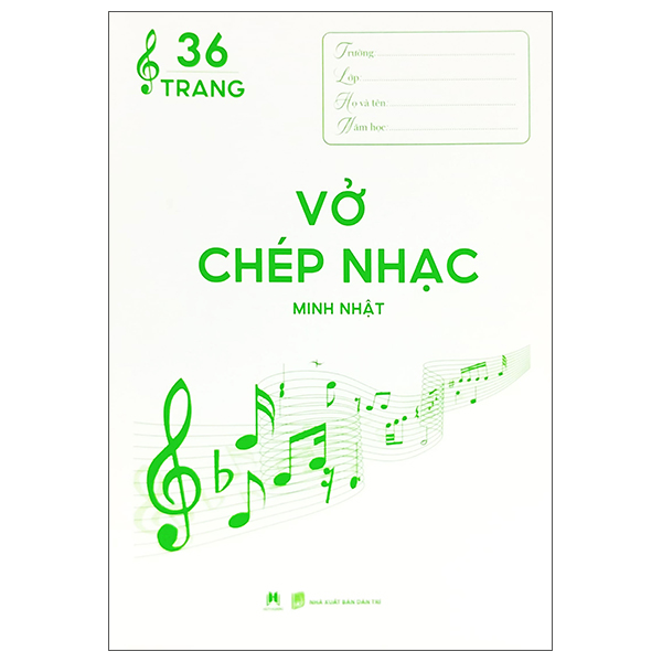 vở chép nhạc 36 trang