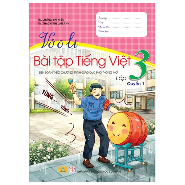 vở ô li bài tập tiếng việt 3 - quyển 1