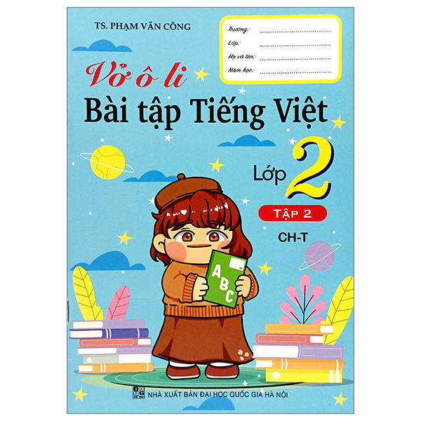 vở ô li bài tập tiếng việt lớp 2 - tập 2 (chân trời)