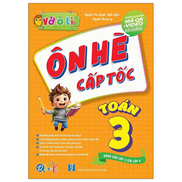 Vở Ô Li - Ôn Hè Cấp Tốc - Toán 3 - Dành Cho Lớp 3 Lên Lớp 4