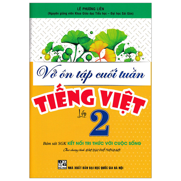 vở ôn tập cuối tuần tiếng việt lớp 2 (kết nối tri thức)