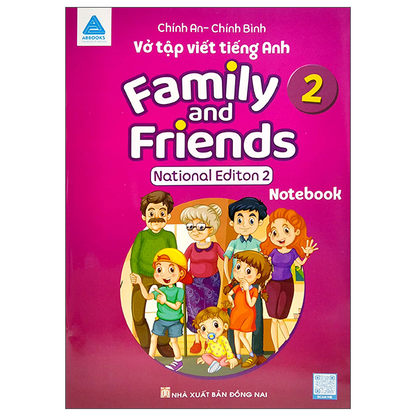 vở tập viết tiếng anh - family and friends - national edition 2 - notebook