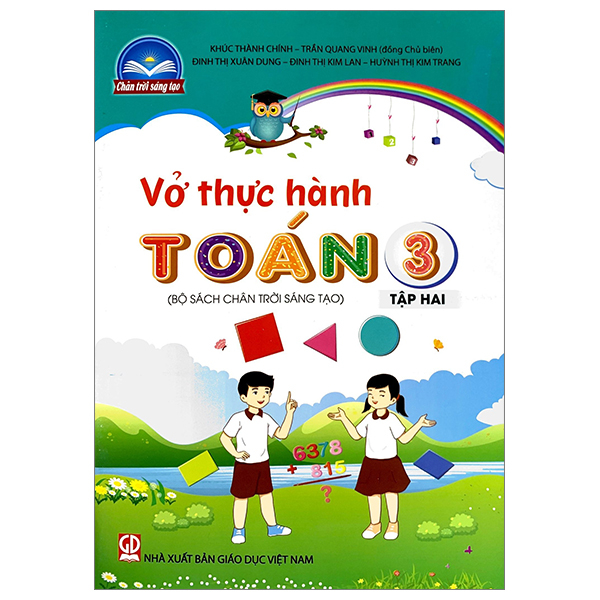 vở thực hành toán lớp 3 - tập 2 (bộ sách chân trời sáng tạo)