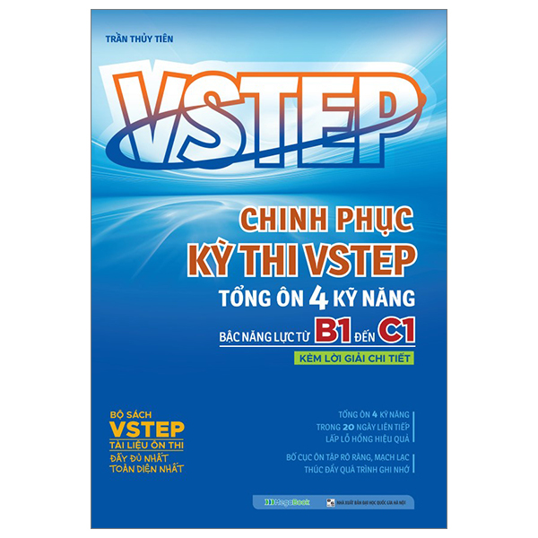 vstep - chinh phục kỳ thi vstep - tổng ôn 4 kỹ năng bậc năng lực từ b1 đến c1