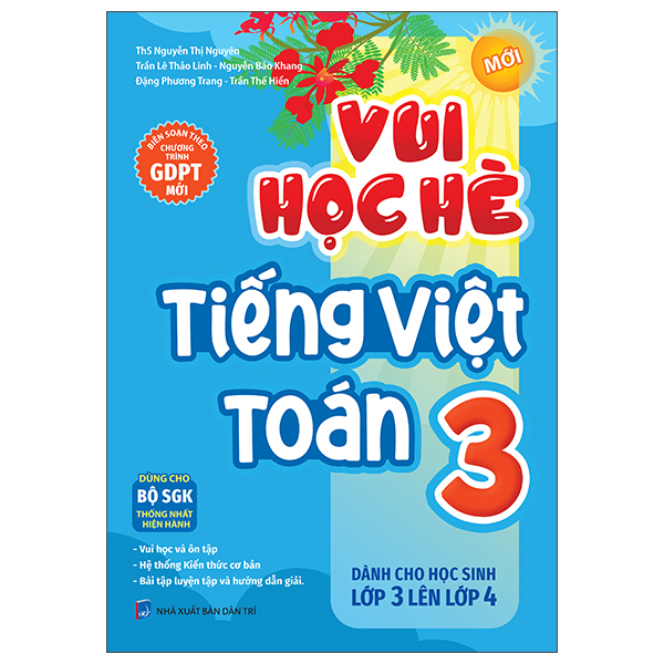 Vui Học Hè Tiếng Việt Toán 3 - Dành Cho Học Sinh Lớp 3 Lên Lớp 4
