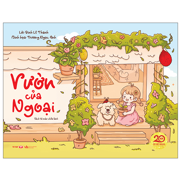 Vườn Của Ngoại - Sách Tô Màu Chữa Lành