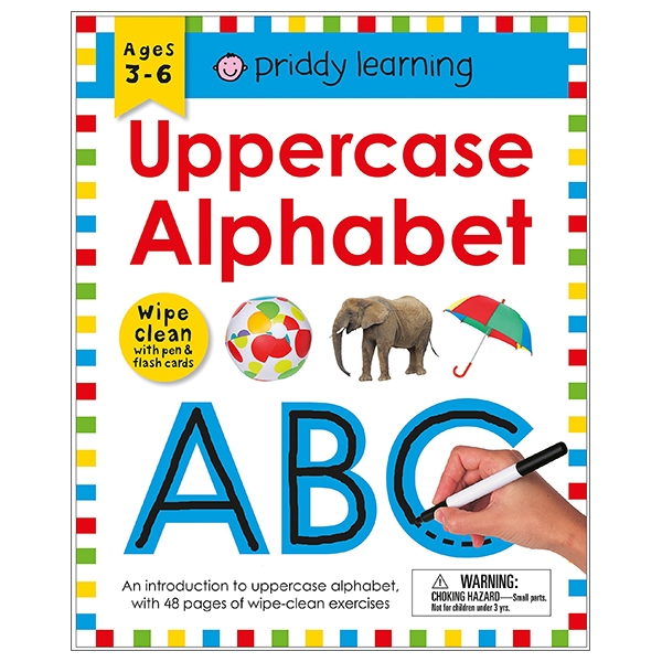 wipe clean workbook: uppercase alphabet (wipe clean learning books)