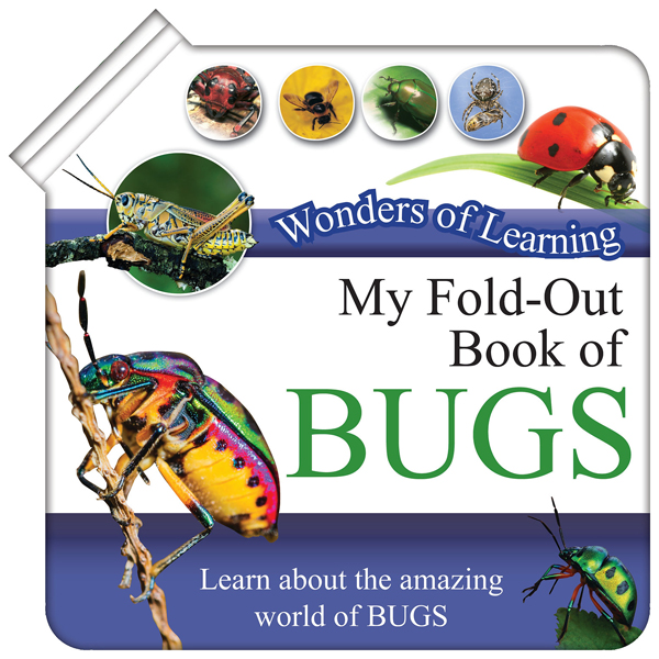 wonder of learning - my fold-out book of bugs