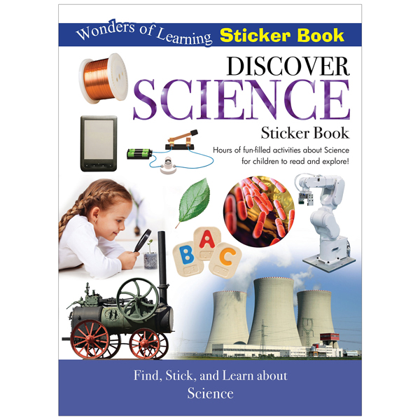 wonders of learning - sticker book - discover science