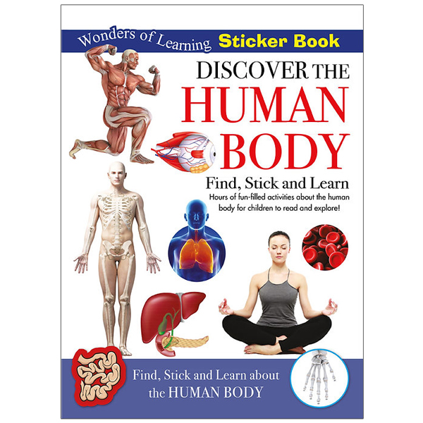 wonders of learning - sticker book - human body