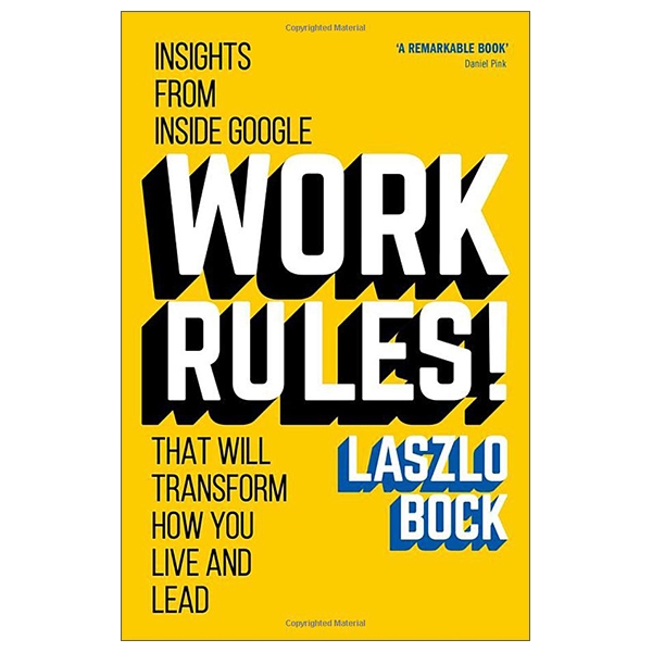 work rules: insights from inside google