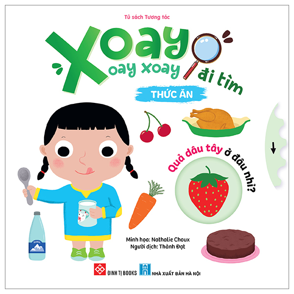 xoay xoay xoay đi tìm - thức ăn - bìa cứng