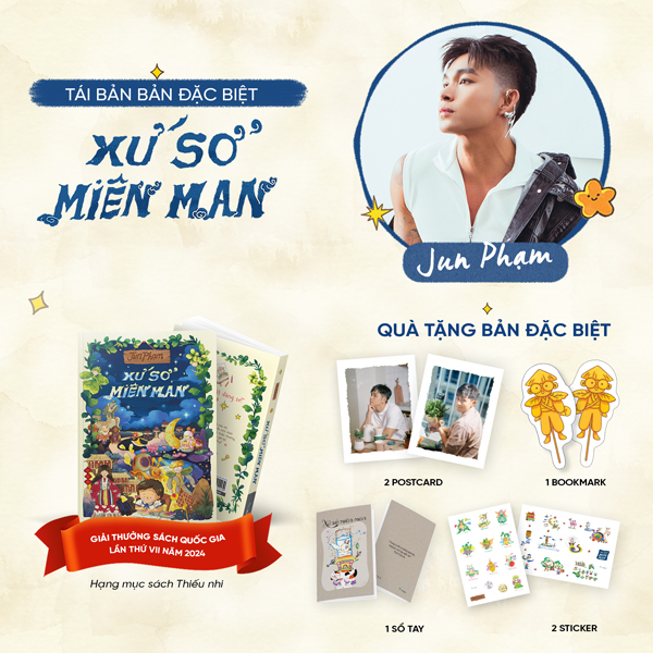 xứ sở miên man - bản đặc biệt - tặng kèm 1 bookmark + 2 sticker + 2 postcard + sổ tay