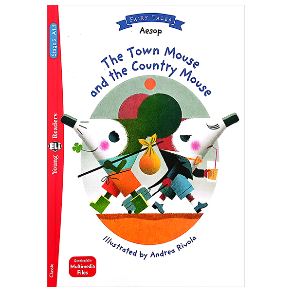 young adult eli readers - the town mouse and the country mouse - stage 3 a1.1 - downloadable audio files